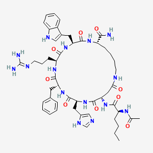 Two-dimensional structure of Melanotan II